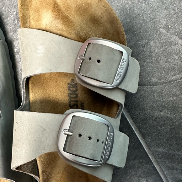 Birkenstock Light Gray Double Strap Sandals - Picture 4 of 4
